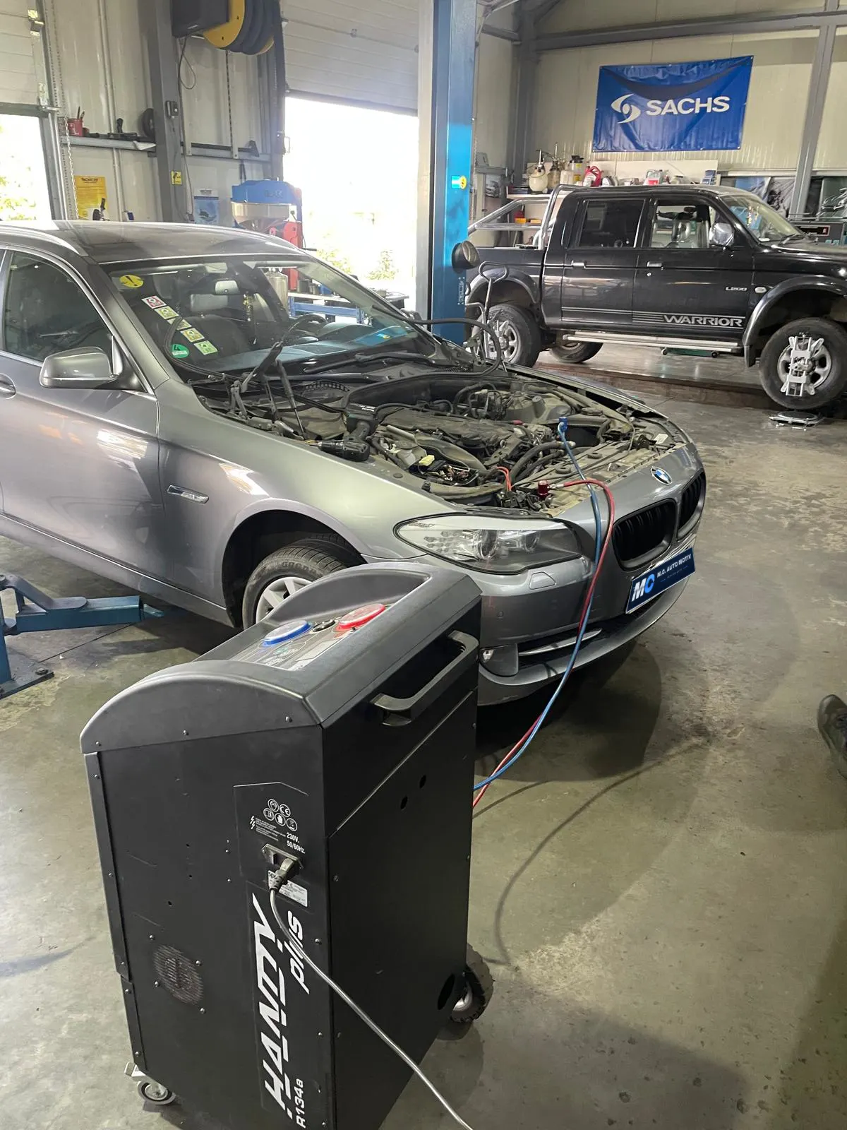 BMW conectat la aparatul pentru aer condiționat